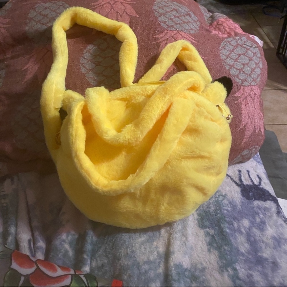Yellow Plush Pikachu Kids Toy - Picture 4 of 5